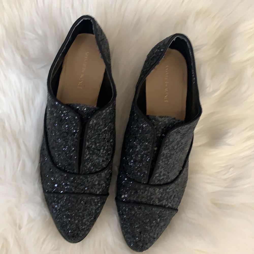 Saka Fifth Avenue brand sparkly oxfords - Picture 2 of 4